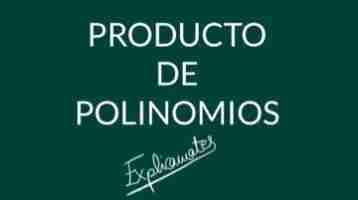 Producto de polinomios