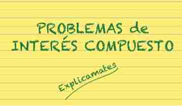 Problemas de interés compuesto